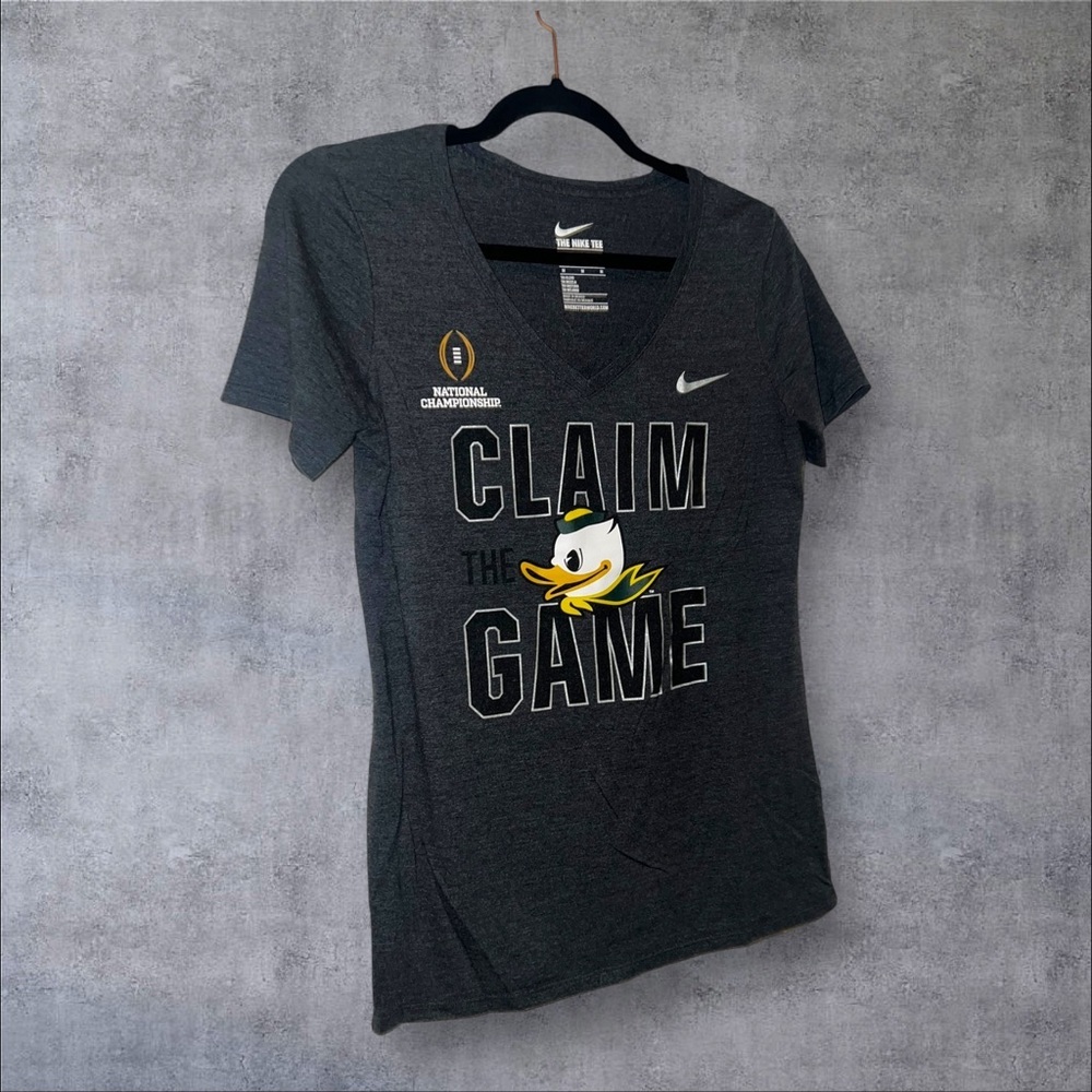 Nike Dark Gray 'Claim‎ the Game' Tee - Picture 2 of 4